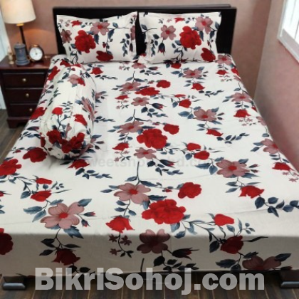 Twill cotton bed sheet